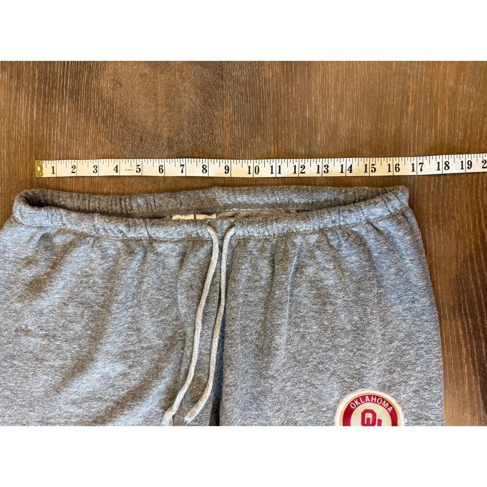 Oklahoma University OU Gray Logo Sweatpants Joggers Women XL gameday - Picture 4 of 5